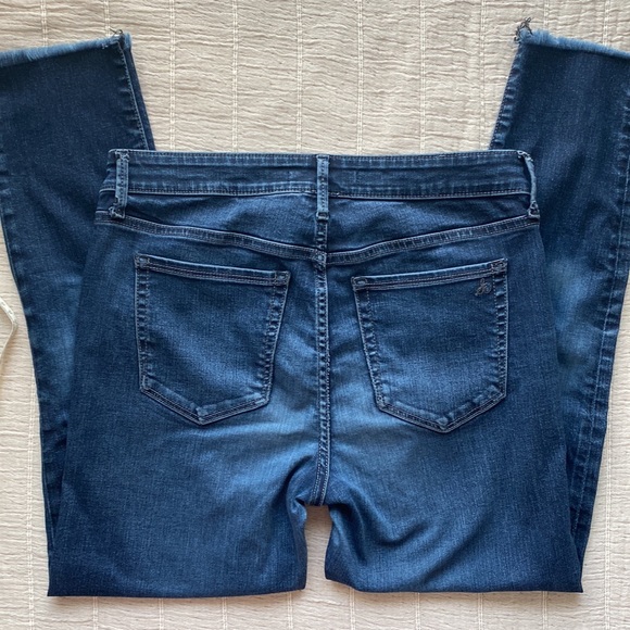 Sam Edelman The Stiletto High Rise Crop Dark Wash Jeans - Picture 6 of 9